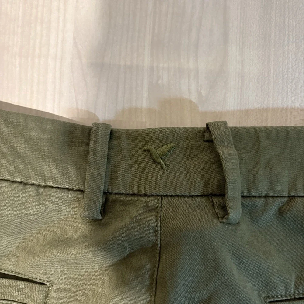 Birddogs Pants Mens 36x36 Green Boomstick Unlined Chino Stretch Golf Performance